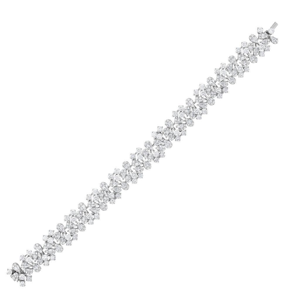 10.71 Karat Bloom Baget Pırlanta Bileklik