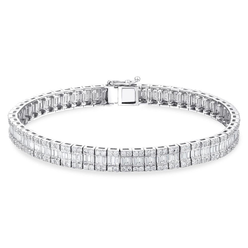 5.10 Karat Juno Baget Pırlanta Bileklik